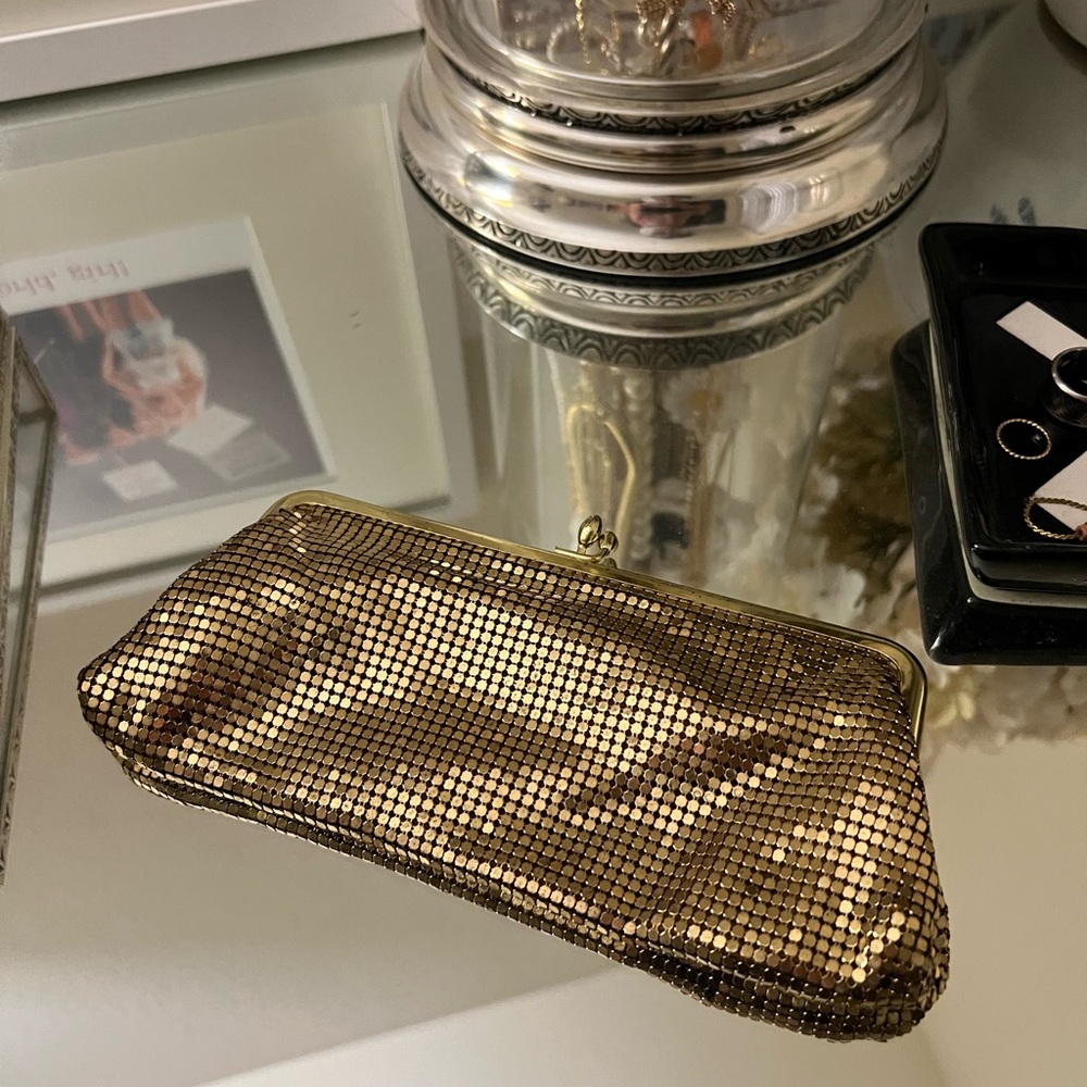 Gold Vintage Glam clutch